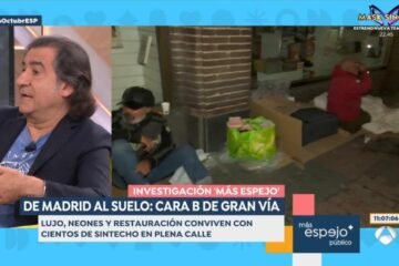 Ángel Antonio Herrera la lía en ‘Espejo Público’ hablando de la polémica de los sin techo en Madrid: “Son profesionales con móvil”