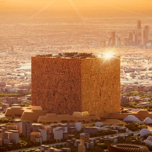 El mayor edificio del mundo: un gigantesco cubo en el que la realidad imita al metaverso