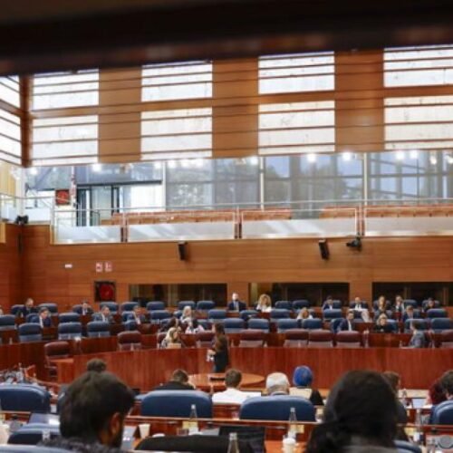 El PSOE-M abandona el pleno por una iniciativa de Vox contra menores inmigrantes