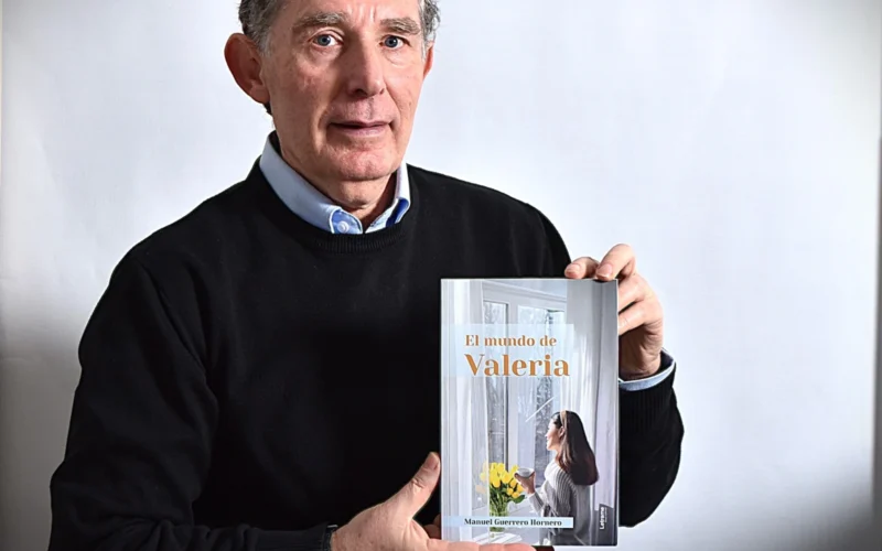 Manuel Guerrero Hornero presenta "El mundo de Valeria", una novela que visibiliza la violencia de género