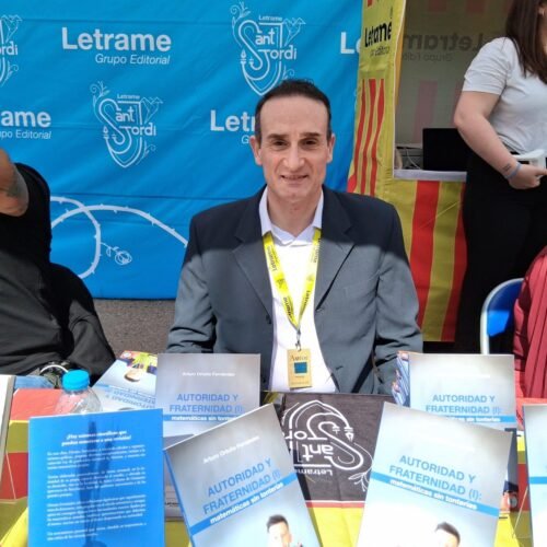 Una nueva visión de las matemáticas sorprendió en Sant Jordi 2025 con Ortuño Fernández y Editorial Letrame