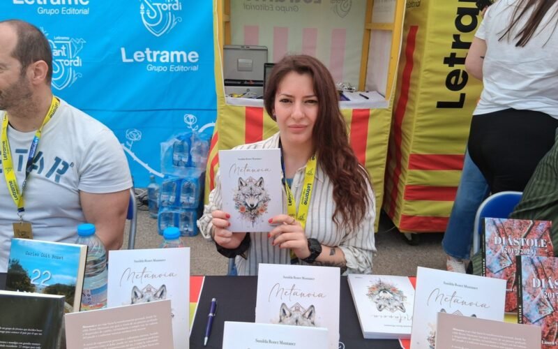 Sunilda Bonet Muntaner presenta su libro 'Metanoia' en Sant Jordi 2025 de la mano de Editorial Letrame