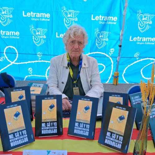 Luis López Sanz presenta No, tú y yo nunca tomaremos Manhattan en Sant Jordi 2025 junto a la Editorial Letrame