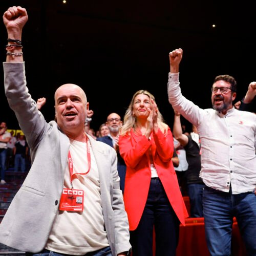 CCOO reelige a Unai Sordo como secretario general con el 96% de los votos