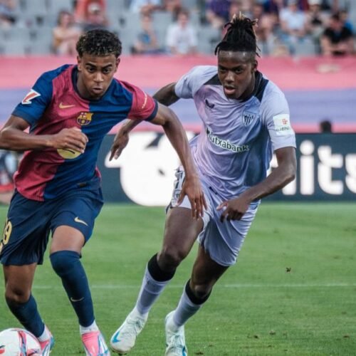 El plan que Flick maneja para encajar a Nico Williams