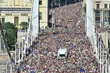 Budapest alberga la marcha anual del Orgullo de las comunidades LGBTQ, en streaming