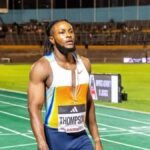 Kishane Thompson se convierte en el sexto hombre más rápido de la historia