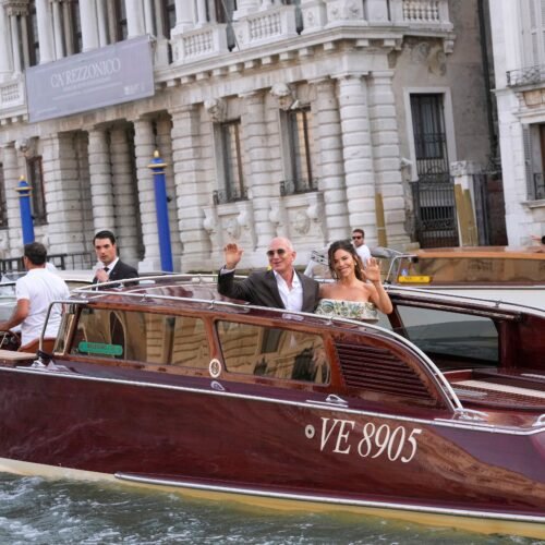 Los rostros más famosos en la boda de Jeff Bezos y Lauren Sanchez en Venecia: de Leonardo Di Caprio a Kim Kardashian