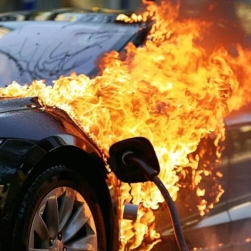 Agua para apagar incendios: desmitificando el coche eléctrico