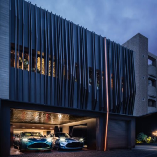La casa de ultralujo de Aston Martin en Tokio: la tercera dimensión