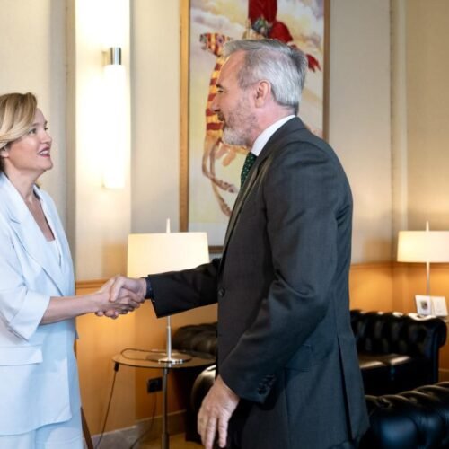 Alegría le recrimina a Azcón la falta de una propuesta “seria” sobre financiación