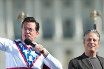 Los comediantes se solidarizan con Kimmel y Colbert llama “autócrata” a Trump en su show