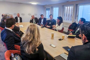 Dirigentes del Ibex, a Carlos Cuerpo y ´Óscar López en Davos: «Cada vez es menos atractivo invertir en la UE»