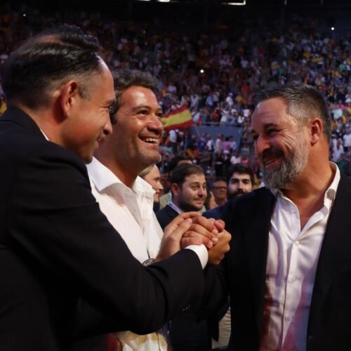 Ventura, el lider patriótico portugués al que le encanta gritar ¡Viva España!