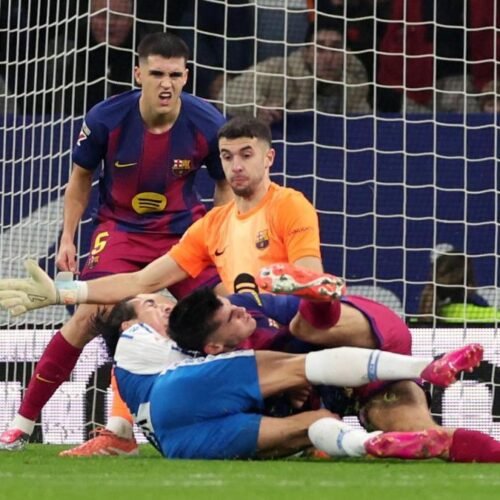 “Con la ley en la mano es penalti de Joan Garcia a Gerard Martín, pero… ”