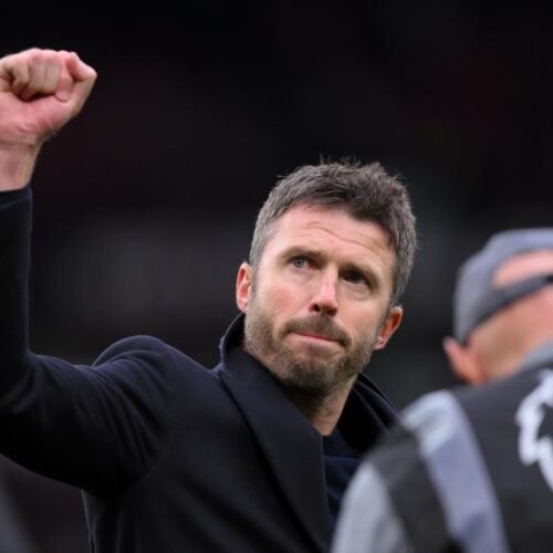Michael Carrick, un sorbo de orgullo para el Manchester United