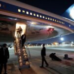 El Air Force One de Trump, obligado a regresar a Washington por un fallo eléctrico cuando iba camino a Davos