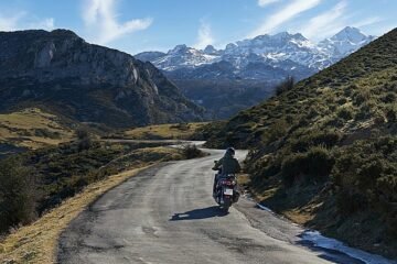 Consejos de conducción de motos en invierno