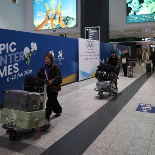 Italia prohibirá huelgas en los aeropuertos durante los Juegos Olímpicos de Invierno