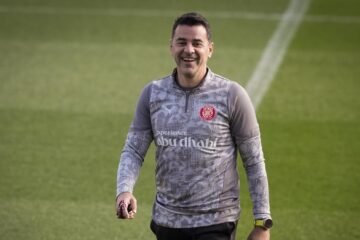 Míchel afronta con optimismo el derbi ante el Barça: “Nos va a hacer mejores”