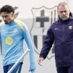 Flick: “Fui al vestuario del árbitro para que me explicase el fuera de juego del gol de Cubarsí”