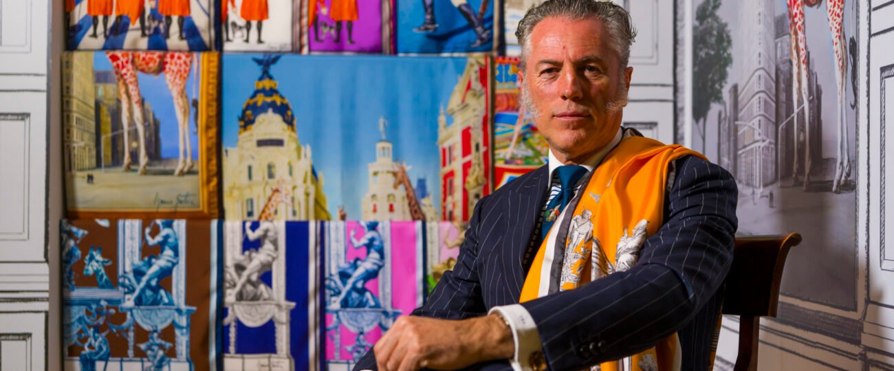 Ignacio Goitia, el dandi de las jirafas: «En el arte contemporáneo hay mucho relato y poca sensibilidad»