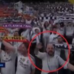 La UEFA multa con 15.000 euros al Real Madrid por el aficionado que realizó un saludo nazi