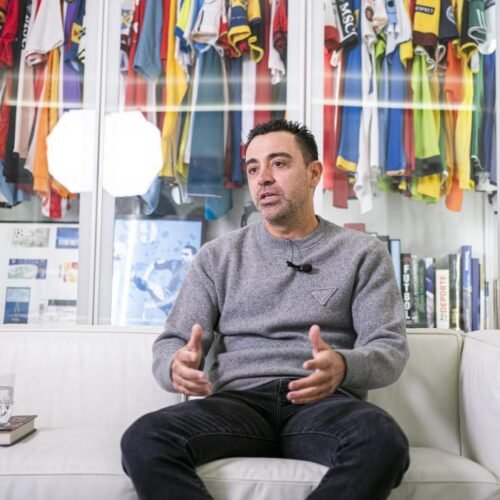 Xavi Hernández: “Messi estaba fichado, lo tiró atrás Laporta porque no quería una guerra con él”