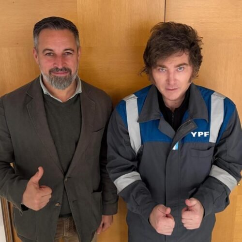 Milei hace un viaje “exprés” a Madrid y se cita con Abascal