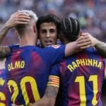 El Barça golea al Sevilla y vota Liga