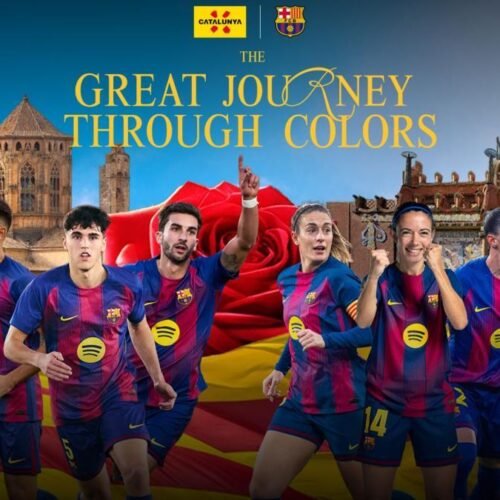Seis futbolistas del Barça promocionan Sant Jordi