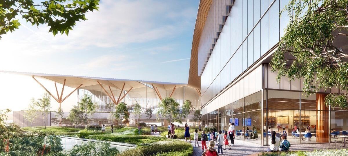 El aeropuerto más rompedor de EEUU, hecho en España