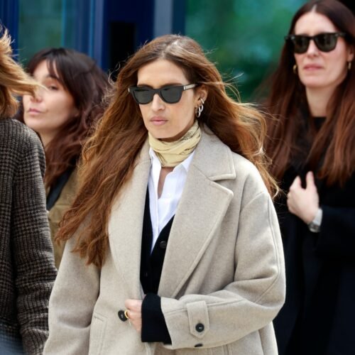 Sara Carbonero despide a su madre en su localidad natal, Corral de Almaguer