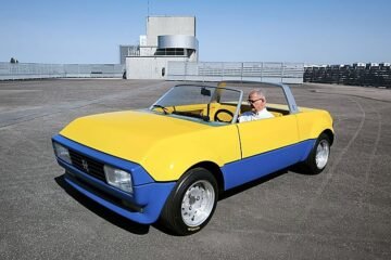 Pininfarina y el sueño simétrico del Peugeot 104 Peugette