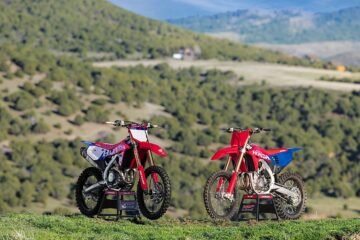 Honda renueva su gama CRF con una nueva generación de modelos 450 más potentes y ligeros
