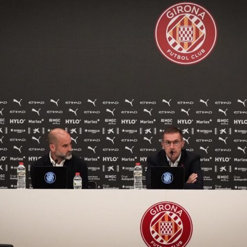 La directiva del Girona refuerza su confianza en Quique Cárcel: “No le puedo recriminar nada a nadie”