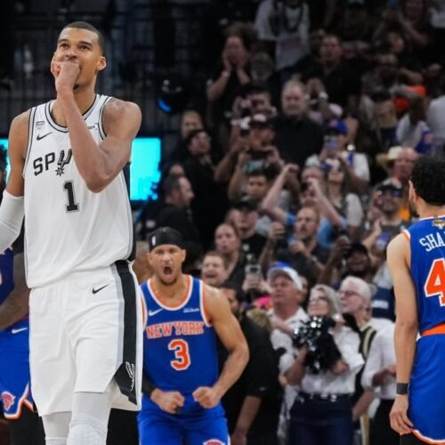 Los Knicks ganan de nuevo en Texas a los Spurs y Wembanyama lamenta el error que los derrotó