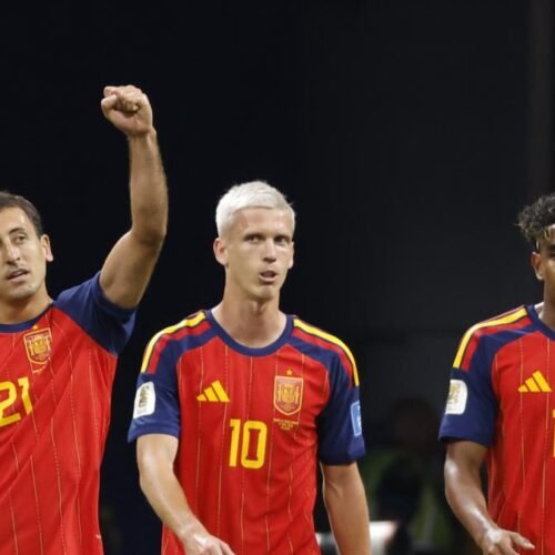 El 1×1 de España ante Arabia Saudí