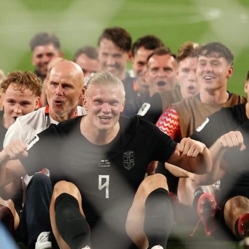 Mundial 2026: Otro doblete de Haaland pone a Noruega en dieciseisavos (3-2)