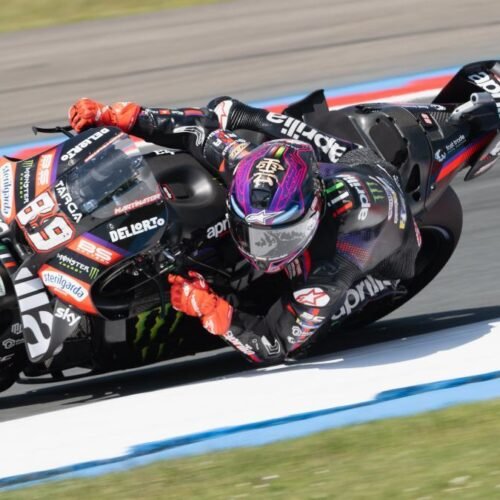 Jorge Martín lidera con la ‘pole’ el póker de Aprilia en Assen; Márquez, 7.º, peor resultado del año