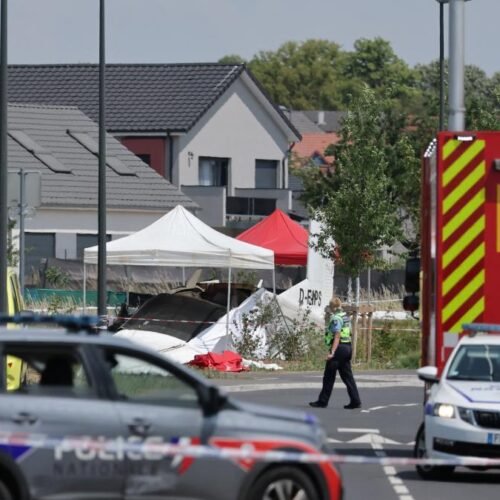 Once muertos al estrellarse una avioneta en el este de Francia