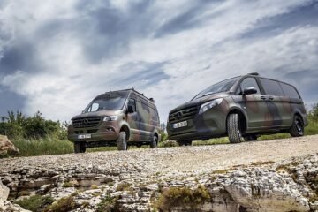 Mercedes-Benz despliega su artillería logística y táctica militar con base civil