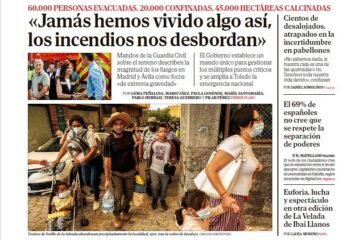 Portada de EL MUNDO del domingo 26 de julio de 2026