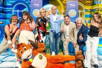El ‘Grand Prix’ recupera la mítica cucaña y desata la nostalgia: “Historia de la televisión”