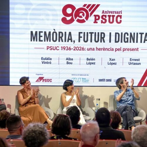 Noventa años de la fundación del PSUC