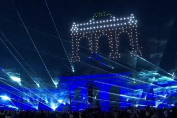 Los fuegos artificiales ponen el broche de oro a las celebraciones del Día Nacional de Bélgica