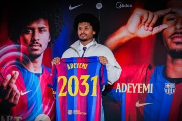 Adeyemi: “Flick ha sido un pilar para venir al Barça”