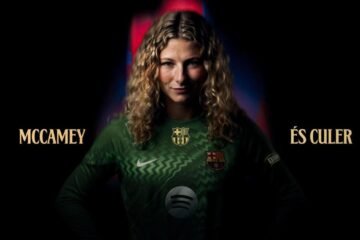 El Barça anuncia el fichaje de la portera estadounidense McCamey
