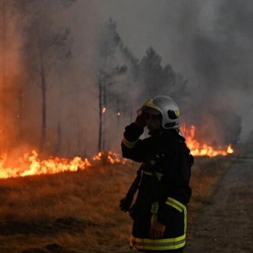 El incendio de Burdeos da un respiro antes de la nueva ola de calor