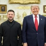Zelenski muestra sus cartas a Trump en una reunión a puerta cerrada en la Casa Blanca